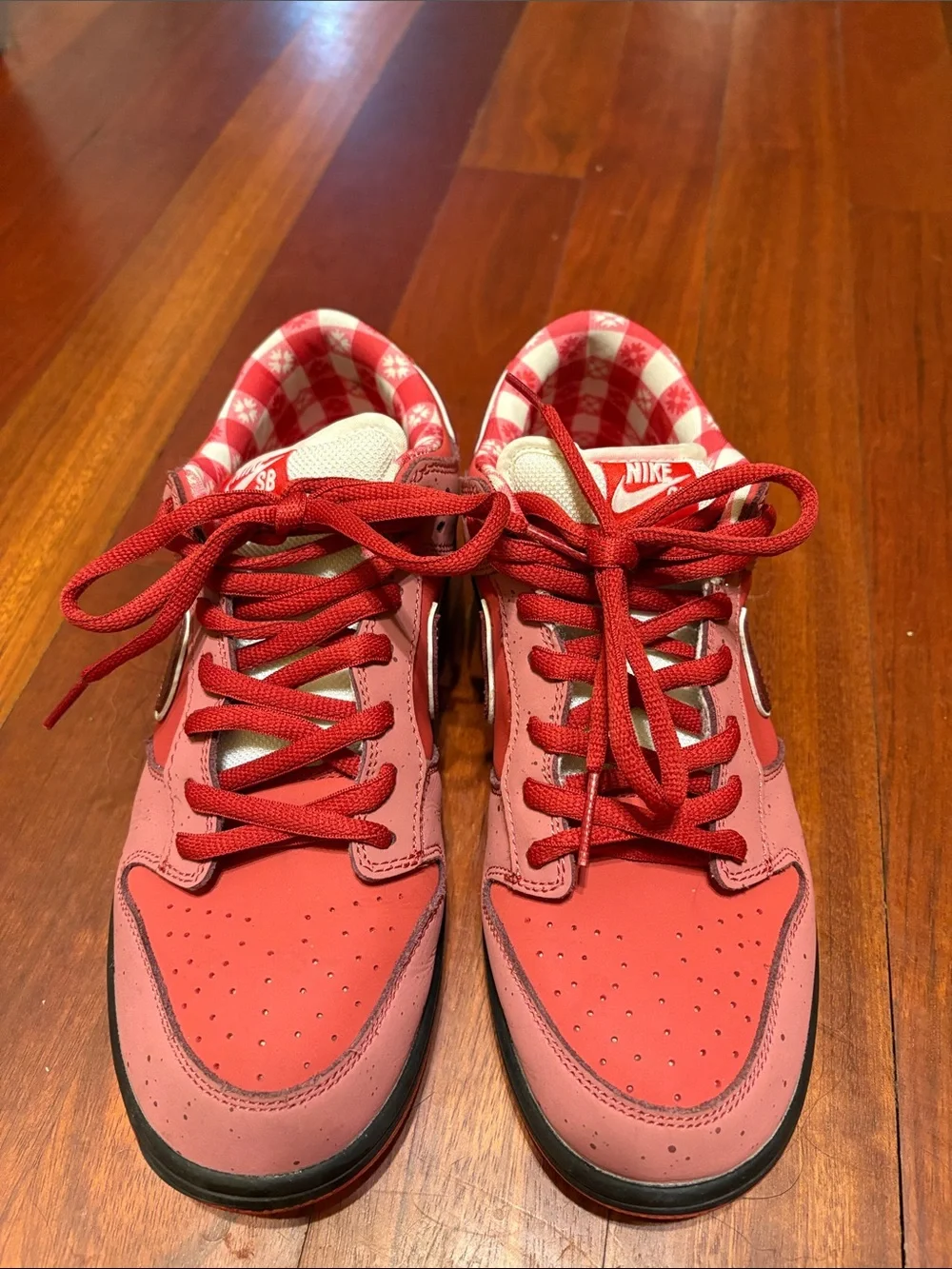 Nike SB Dunk Low Concepts Red Lobster Size 10